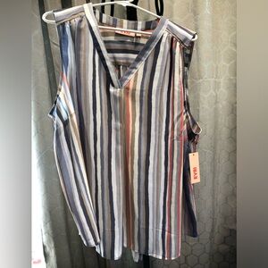 NWT sleeveless 2X top Evri